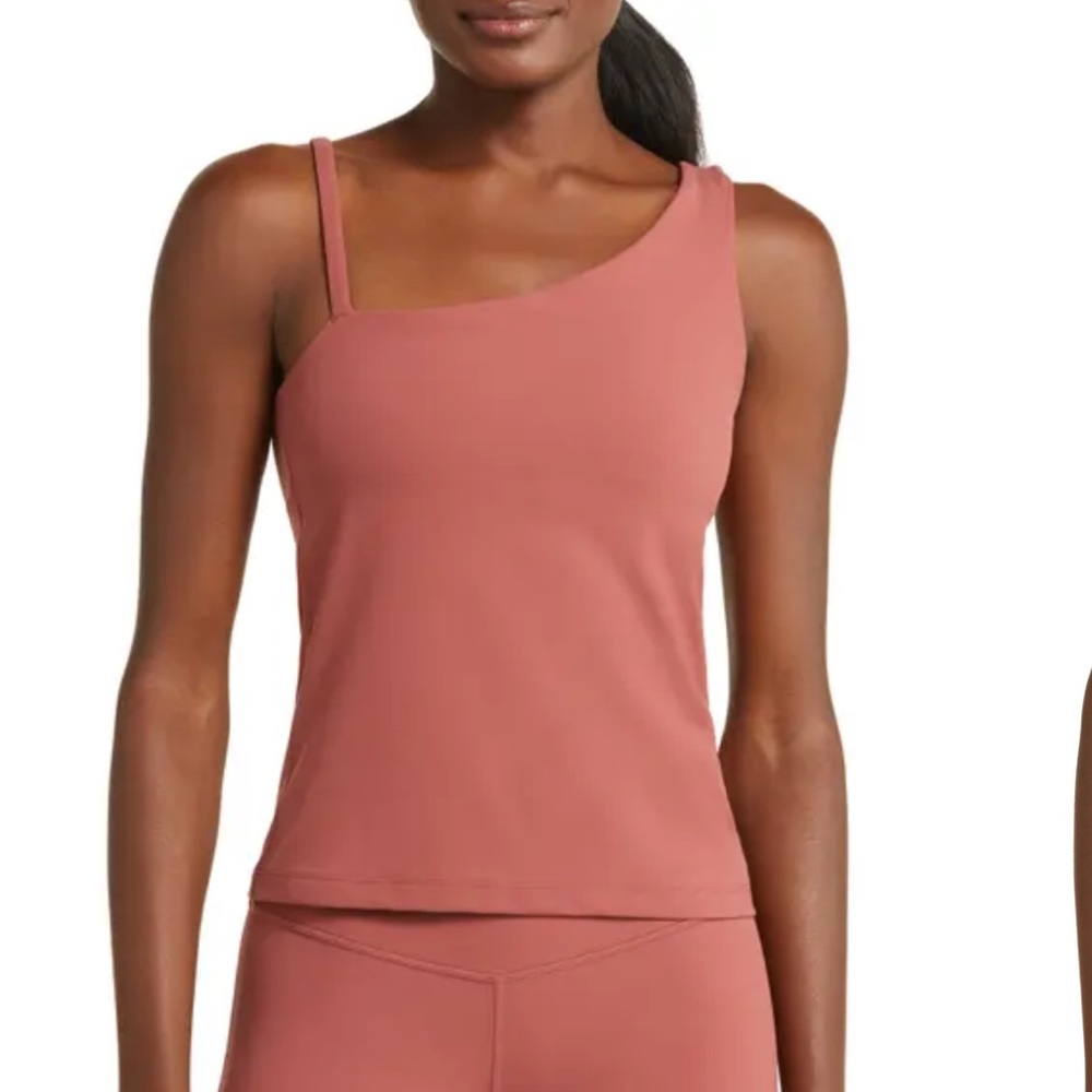 Zella Studio Luxe Asymmetric Support Tank